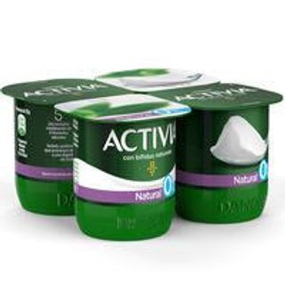 Bifidus Activia 0% Natural Danone 4x120 Gr.
