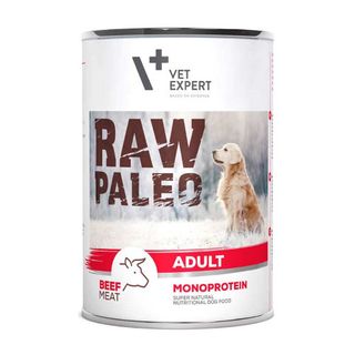 VET EXPERT RAW PALEO Beef Dog Food, 400g