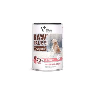 VET EXPERT RAW PALEO MONO Pork Adult Food, 400g