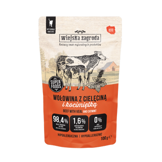 Rural Farm Superfoods Beef with Veal, 100g