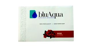 Blu Aqua Hand Paper Soap-Rose 10's
