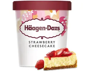 Helado Häagen-Dazs Tarrina Strawberry Cheesecake 460ml