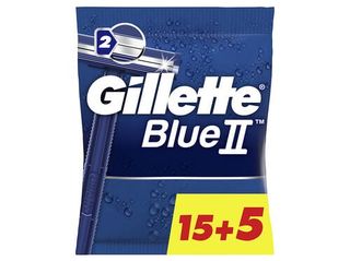 Maquinilla Afeitar Blue Ii Fija Gillette 15+5 Uds.