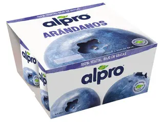 Alpro postre de arándanos 125g x 4u