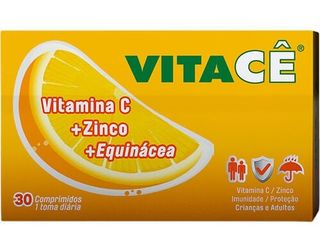 VitaCê Vit C+Zinco+Equinácea 30 comprimidos
