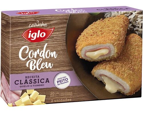 Crocante de Frango Cordon Bleu Iglo (emb. 200 gr (2 un))