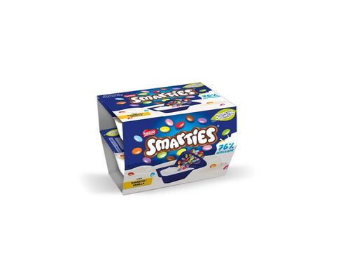 Iogurte Infantil Mix-In c/ Smarties Mix In Nestlé (2x128 gr)