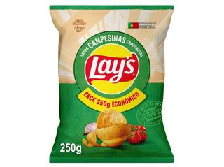 Patatas Fritas Lisas Lay'S Sabor Campesina de 250 G.