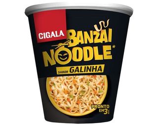 NOODLES BANZAI CIGALA GALINHA 67GR