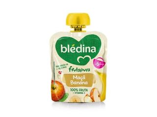 Bolsa de Fruta Maçã e Banana +6 Meses Blédina 85G