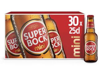 Cerveja Com Álcool Mini Super Bock (Emb. 30 X 25 Cl)