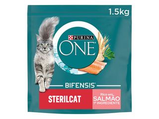 1.5 KG Purina One Adult Bifensis Esterilizado Salmón pienso para gatos