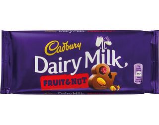 Cadbury Dairy Milk Fruit & Nut Chocolate, 110g