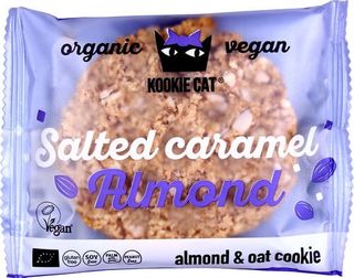KOOKIE CAT organic keks slani karamel badem 50 GR
