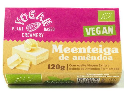Pasta Amêndoa E Azeite Yogan:Bio 120 G Meenteiga