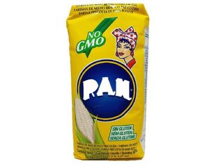 P.A.N. Harina de Maíz Blanca Precocida Sin Gluten 1kg