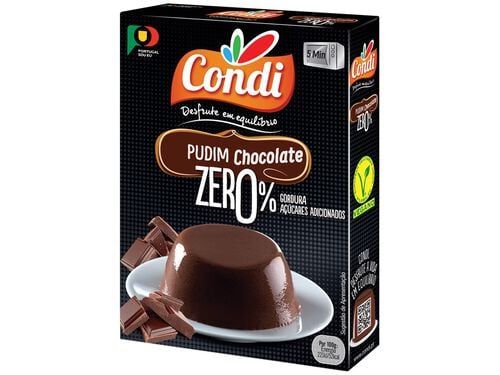 Condi Pudim Zero Chocolate 27g