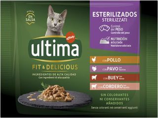 Affinity Ultima Comida Húmida para Gato Esterilizado Carne (emb. 4 x 85 gr)