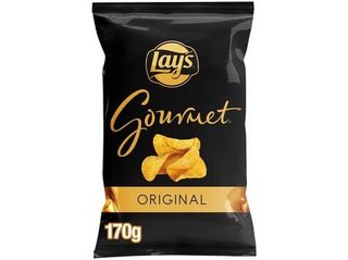 Patatas Fritas Lisas Crujientes Lay'S Gourmet de 180 G.