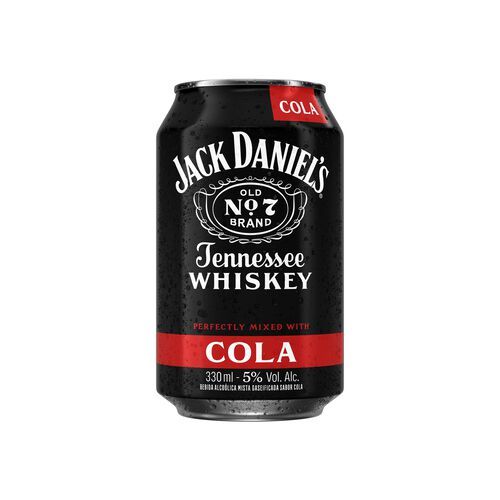 Whisky Jack Daniel's e Coca-Cola Lata 33cl