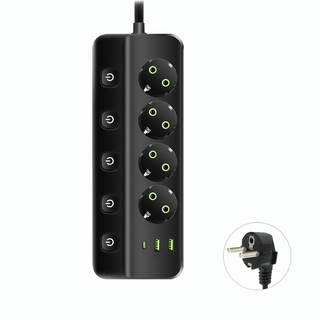 Multiprise QL-1097U – 2500W avec Câble 3M