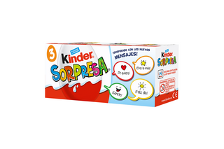 Huevo Chocolate Sorpresa T.3 Kinder 60 G