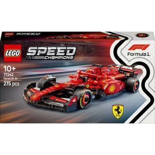 Lego Speed Champions Coche de Carreras Ferrari SF-24 F1®-77242