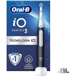 Escova de Dentes Elétrica Oral-B iO 3S - Preto