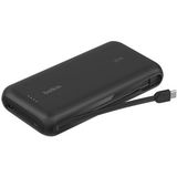 Powerbank Belkin BoostCharge 20000mAh Power Delivery 30W con cable integrado Negro