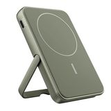Powerbank inalámbrico magnético Fresh'n Rebel con soporte 5000mAh Verde