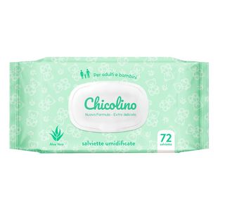 Вологі серв.Chicolino д/дорос.та дітей 72шт Алоє Вера