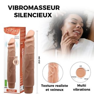 Vibromasseur Réaliste Jack - 25,5 cm