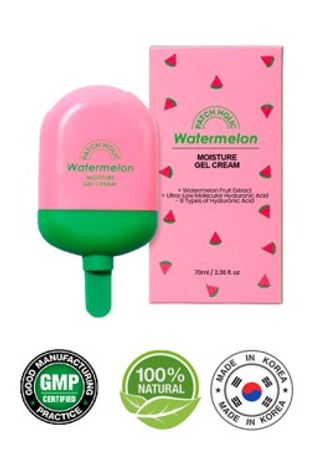 Patchholic Watermelon Moisture Gel Cream 70ml-To je hidratantna krema za lice i tijelo. Preporučuje se za osjetljivu kožu. Može se koristiti i za djecu i pogodan je za svakodnevnu upotrebu.