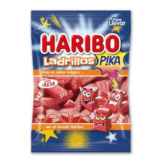 Haribo Pica Ladrillos Fresa 100g