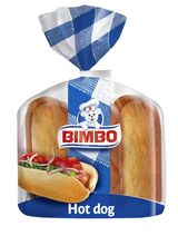 Bimbo Pan Hot Dog 6u 330g