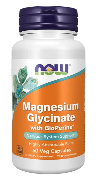 Maintenant - glycinate de magnésium - 60 capsules