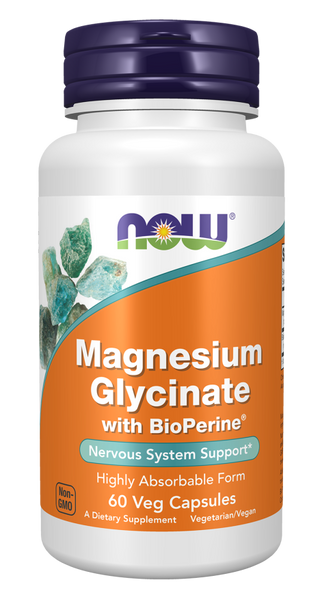 Maintenant - glycinate de magnésium - 60 capsules