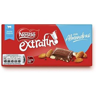 Nestle Extrafino Chocolate Leche Con Almendra 150g