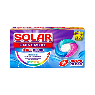 Капсули для прання Solar 20 шт. Universal - [1228892]