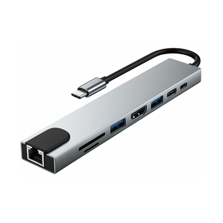 Adaptateur Hub USB-C 8-en-1 – HDMI 4K