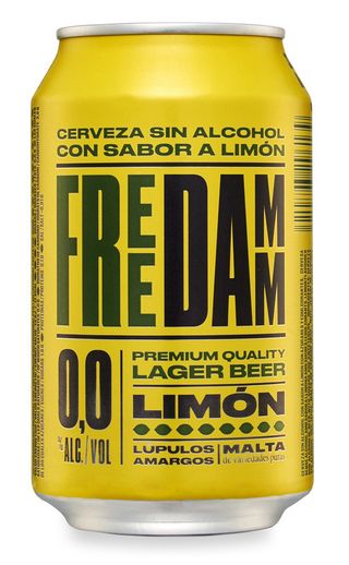 Free Damm 0.0 Cerveza Sin Alcohol Limon Lata 33cl
