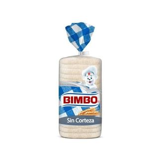 Bimbo Pan De Molde Blanco Sin Corteza 450g
