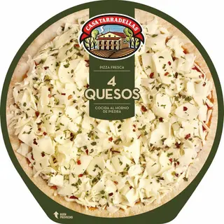 Pizza Casa Tarradellas 4 Quesos 400g