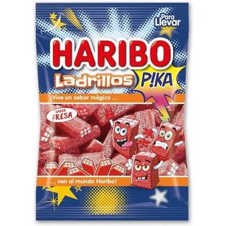 Haribo Pica Ladrillos Fresa 100g