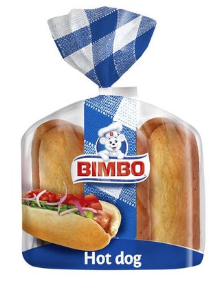 Bimbo Pan Hot Dog 6u 330g