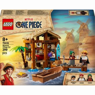 Конструктор LEGO One Piece Хатина у Селищі Вітряків (75636)
