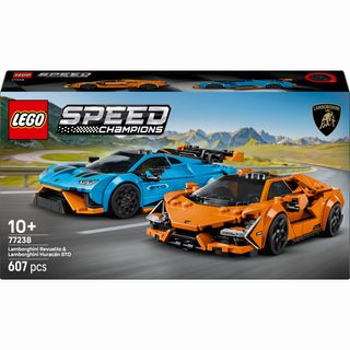 Конструктор ​LEGO Speed Champions Lamborghini Revuelto та Huracan STO (77238)