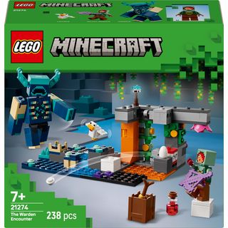Конструктор LEGO Minecraft Зустріч із Боронителем (21274)