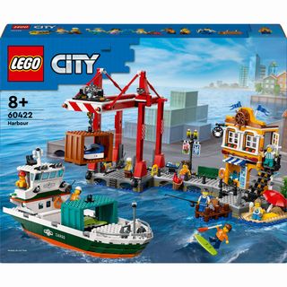 ​Конструктор LEGO City Морська гавань із вантажним судном (60422)