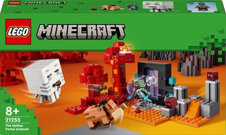 Конструктор LEGO Minecraft Засідка біля порталу в Нижній світ (21255)